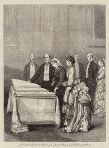 The French Deputation to the Queen at Windsor Castle
